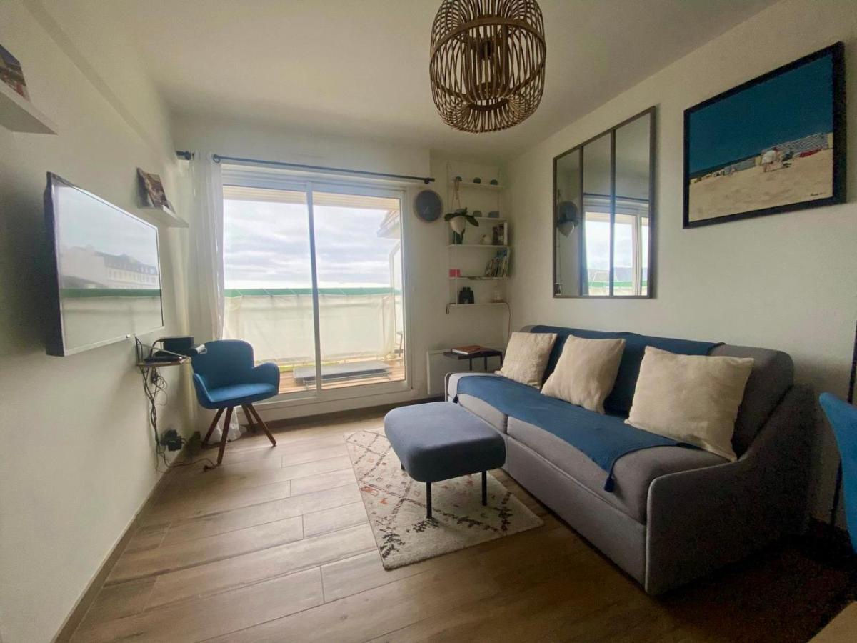 Vue mer L'aiglon T2 Balcon parking privé Wimereux Extérieur photo
