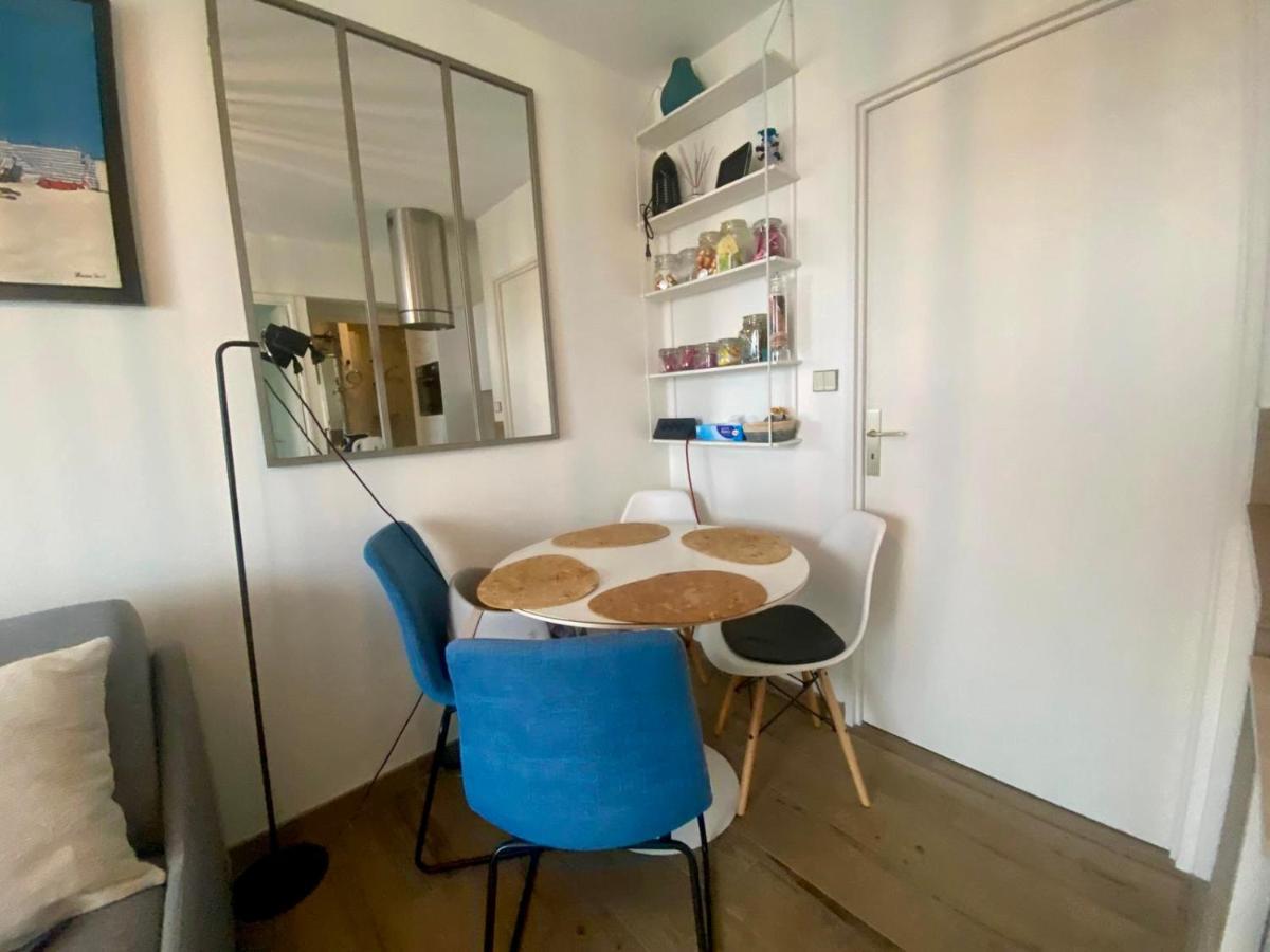 Vue mer L'aiglon T2 Balcon parking privé Wimereux Extérieur photo